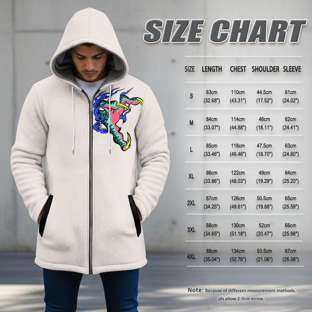 Dragon Lady men's fleece jacket