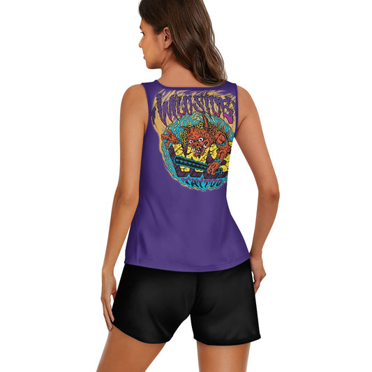 ONI Women's Sleeveless Pajama Set