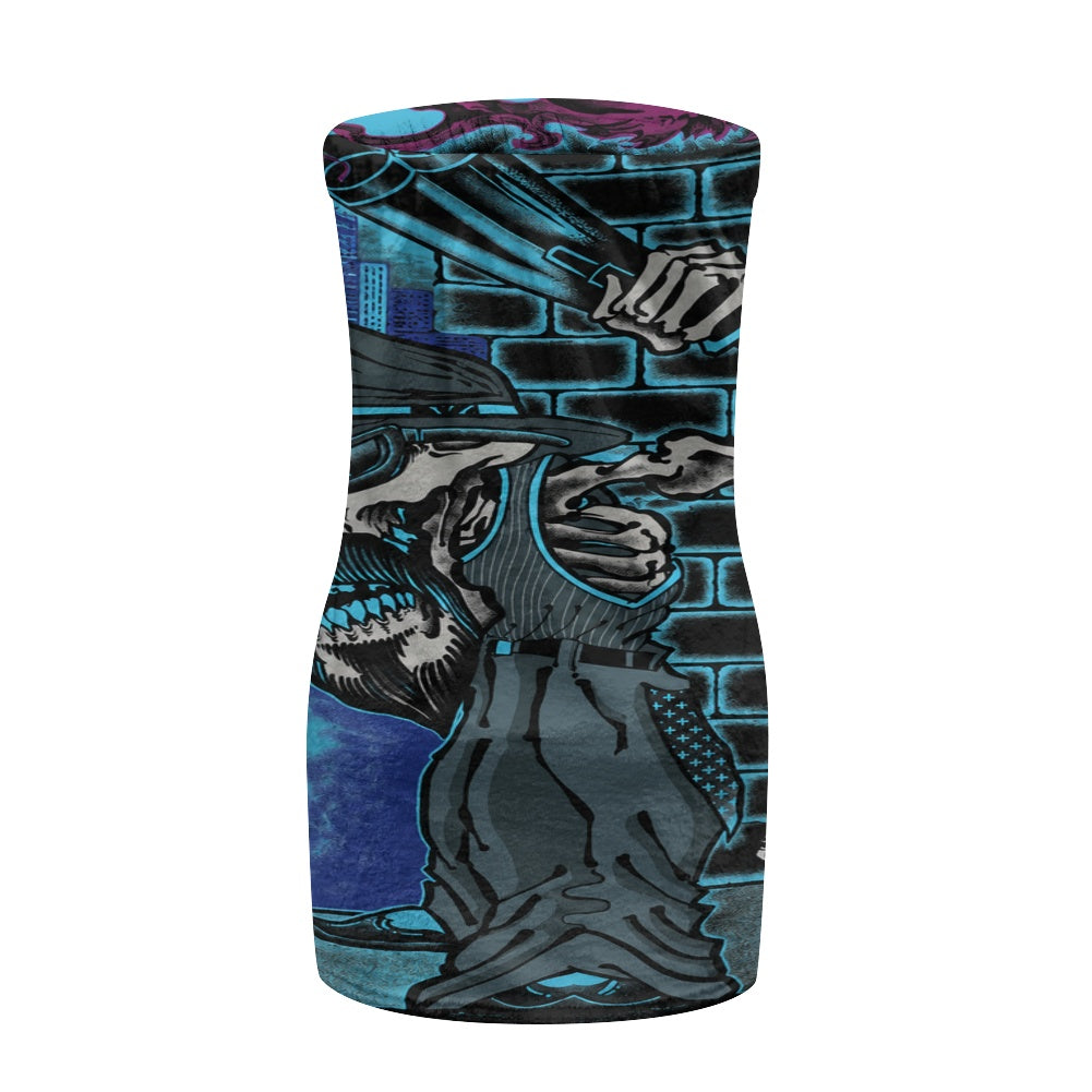 The Last Cholo Women's Velcro Bath Towel with Pocket