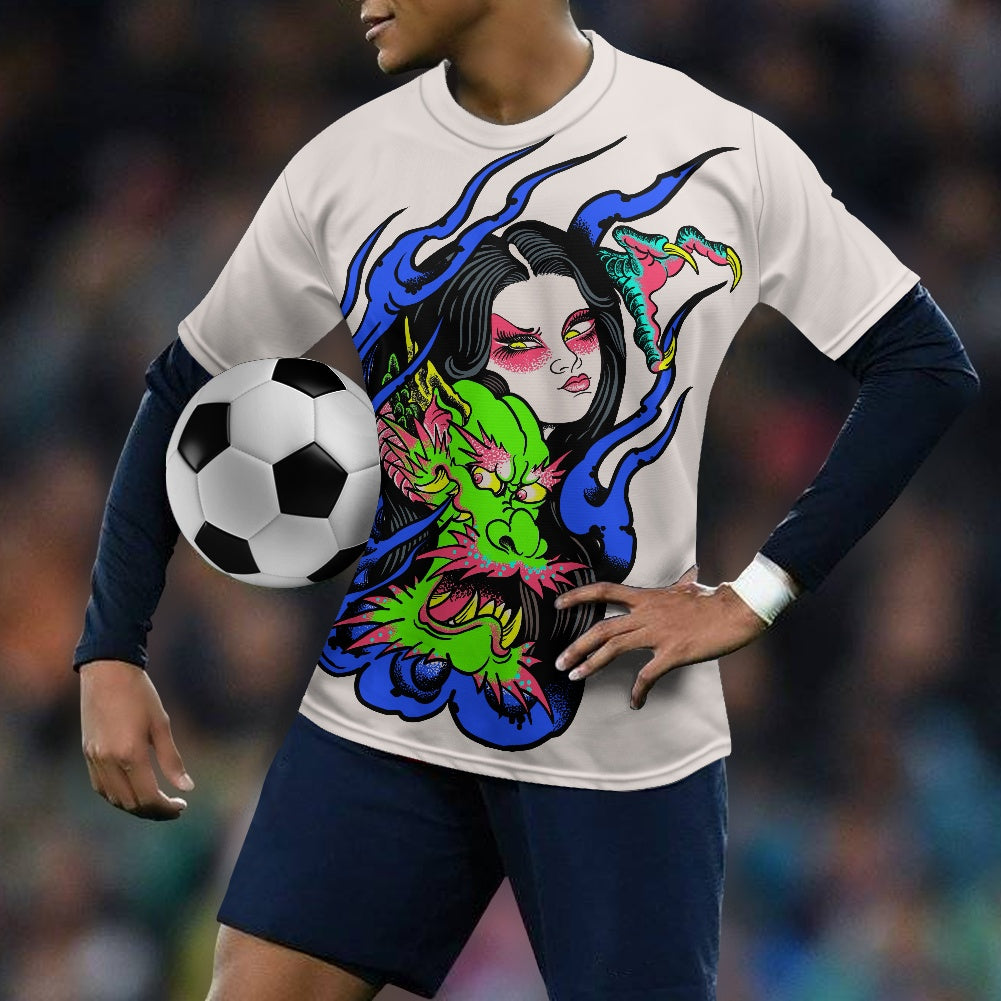 Dragon Lady Football uniform