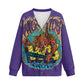 ONI Women's button-down cardigan knitted jacket