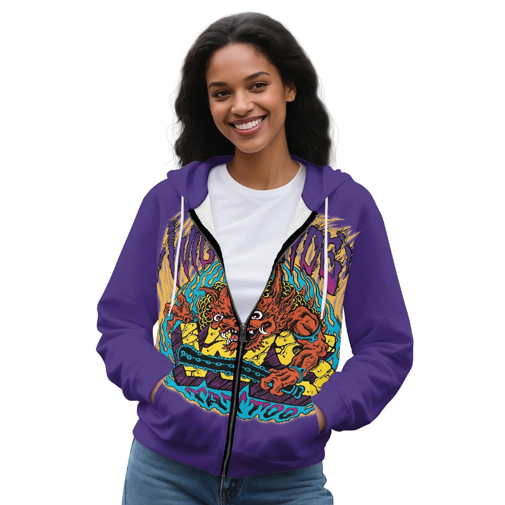 ONI Women's Zip-up Hoodie
