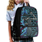 The Last Cholo Polyester School Backpack(Zip version)