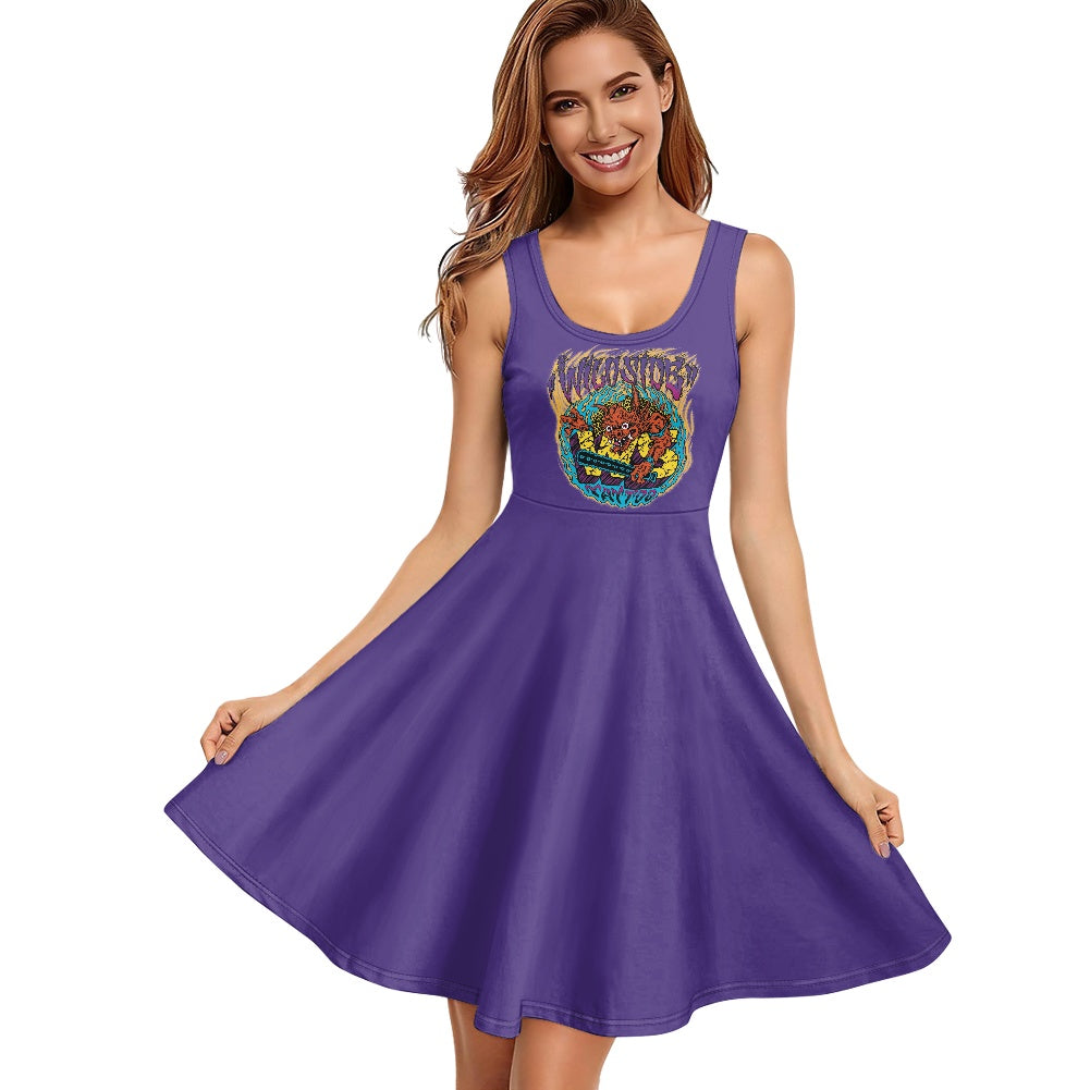 ONI Women's Sleeveless Dress with Pockets