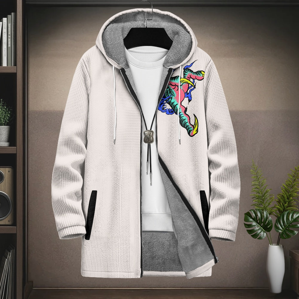 Dragon Lady men's fleece jacket