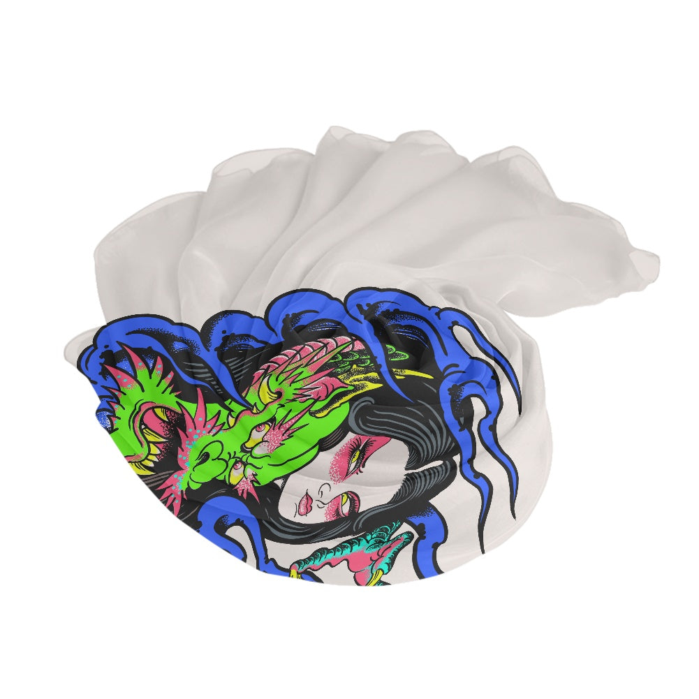 Dragon Lady Woven Beach Scarves (168*112cm)