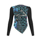 The Last Cholo Long-sleeved round neck irregular slim fit bottoming shirt