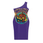 ONI Women's one-shoulder slim dress