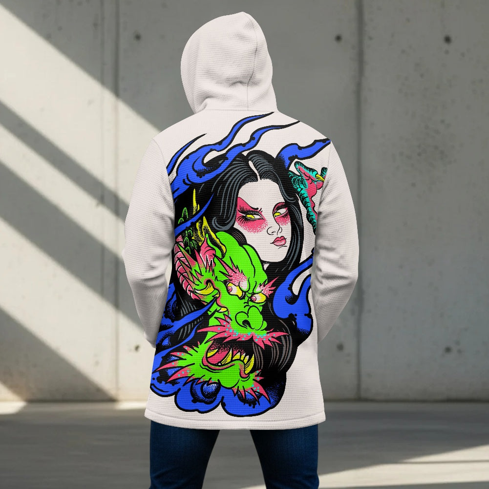 Dragon Lady men's fleece jacket