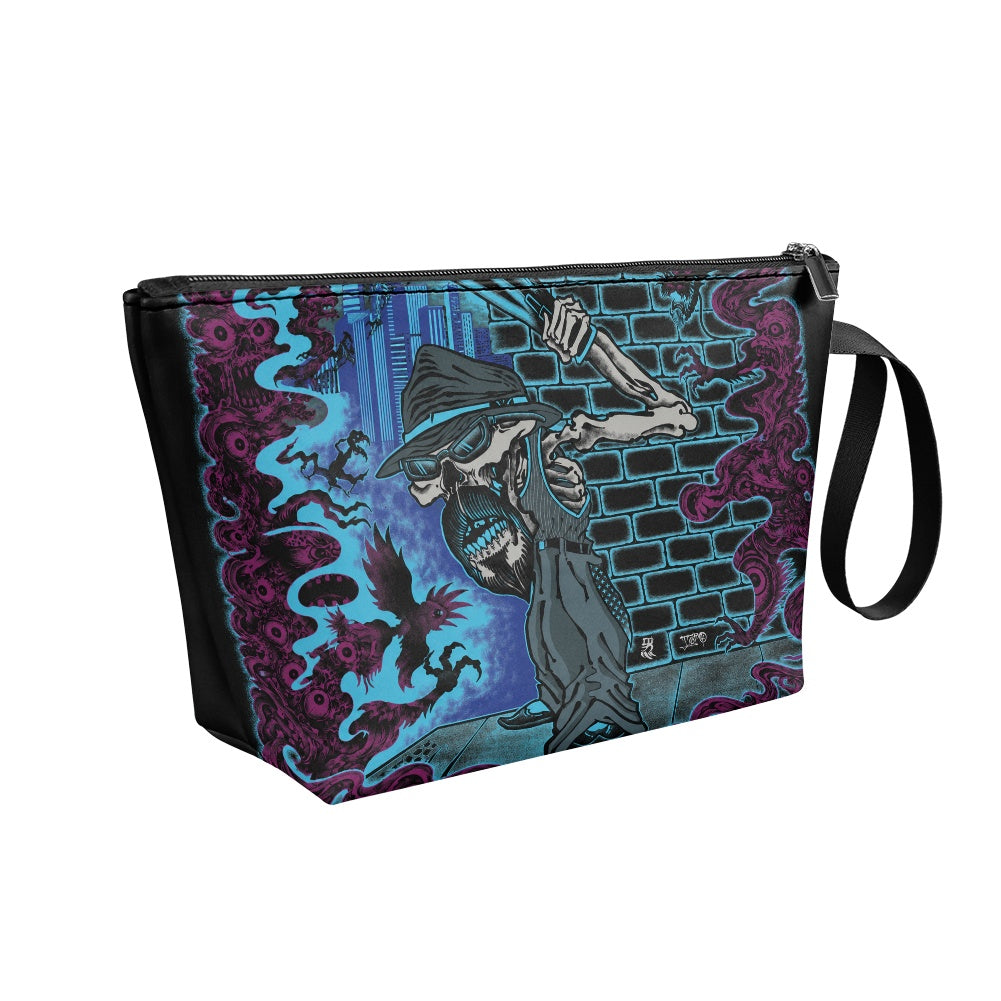 The Last Cholo Women's simple flat cosmetic bag
