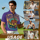 ONI Short Sleeve Zip-Up Polo Shirt