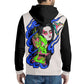 Dragon Lady Men's zip hoodie