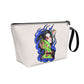 Dragon Lady Women's simple flat cosmetic bag