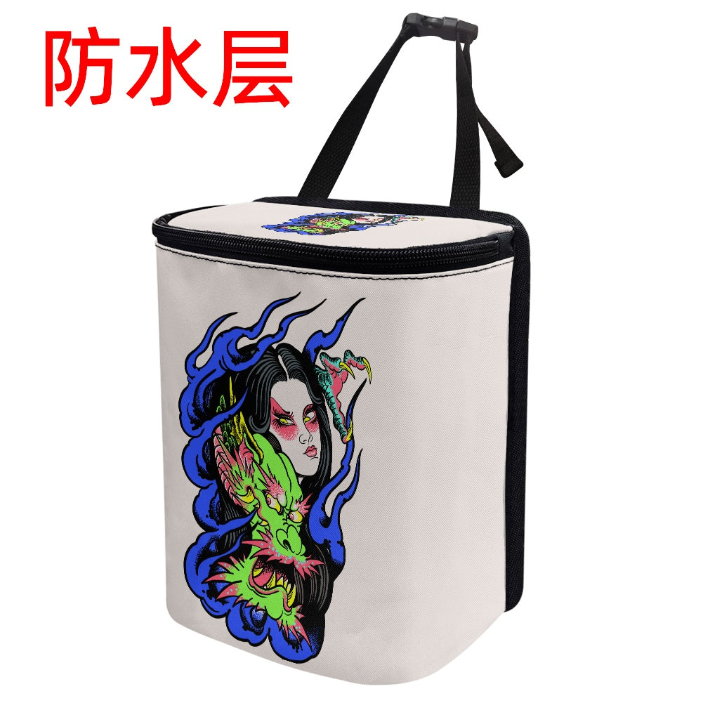 Papelera de coche Dragon Lady