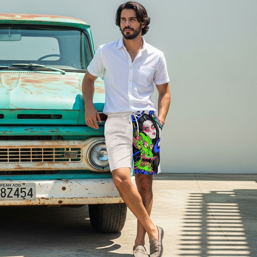 Dragon Lady Beach shorts