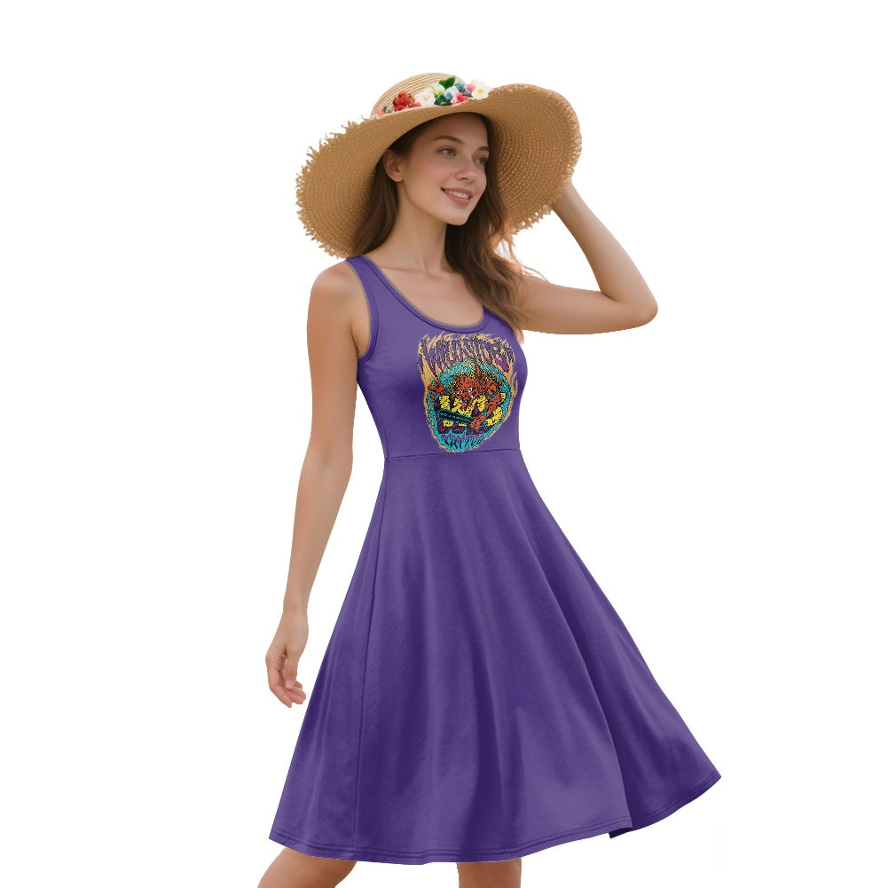ONI Women's Sleeveless Dress with Pockets