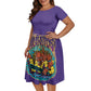 ONI Women's short sleeve dress