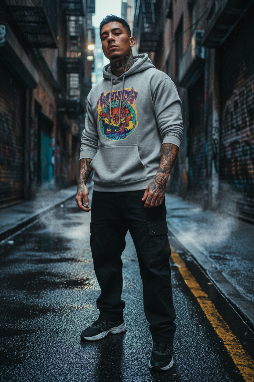 ONI 2D Adult Hoodie